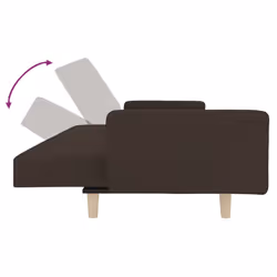 VidaXL 375745 canapé Marron - Vue supplémentaire 7