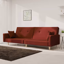 VidaXL 375746 canapé Rouge