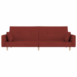VidaXL 375746 canapé Rouge - Vue supplémentaire 5