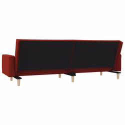 VidaXL 375746 canapé Rouge - Vue supplémentaire 8
