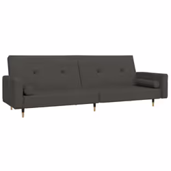 VidaXL 375750, Gris, mousse, Métal, Polyester, Bois, 2200 mm, 1000 mm, 520 mm