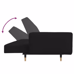 VidaXL 375752 canapé Noir - Vue supplémentaire 8