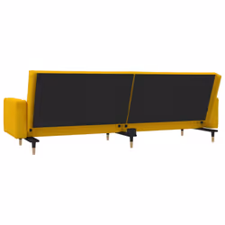 VidaXL 375753 canapé Jaune - Vue supplémentaire 7