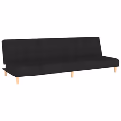 VidaXL 375756, Noir, mousse, Plastique, Polyester, Bois, 2000 mm, 1000 mm, 320 mm