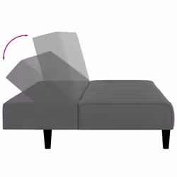 VidaXL 375764 canapé Gris - Vue supplémentaire 6