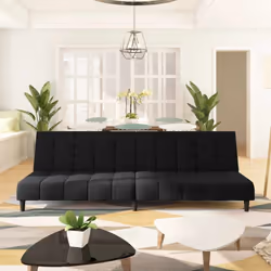 Ce canapé-lit est une solution parfaite pour accueillir des invités pour la nuit tout en offrant un espace confortable pour s ...