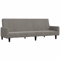 VidaXL 375774, Gris, mousse, Plastique, Polyester, Bois, 2200 mm, 1000 mm, 520 mm