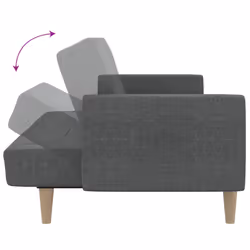 VidaXL 375784 canapé Gris - Vue supplémentaire 7