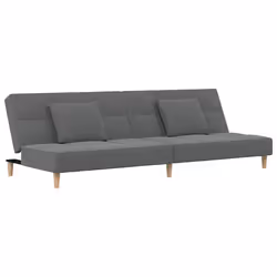 VidaXL 375793, Gris, mousse, Plastique, Polyester, Bois, 2000 mm, 1000 mm, 320 mm