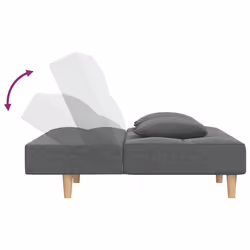 VidaXL 375793 canapé Gris - Vue supplémentaire 7