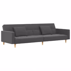VidaXL 375799, Gris, mousse, Plastique, Polyester, Bois, 2200 mm, 1000 mm, 520 mm