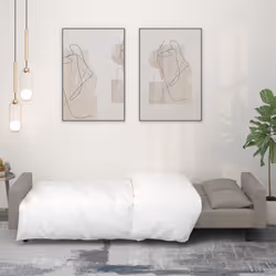 VidaXL 375807 canapé Gris