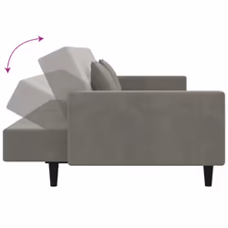VidaXL 375807 canapé Gris - Vue supplémentaire 7