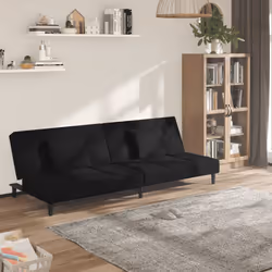 VidaXL 375812 canapé Noir