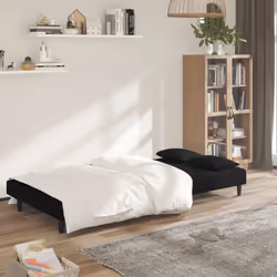 VidaXL 375812 canapé Noir