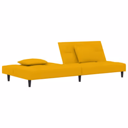 VidaXL 375813 canapé Jaune - Vue supplémentaire 5