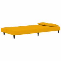 VidaXL 375813 canapé Jaune - Vue supplémentaire 6