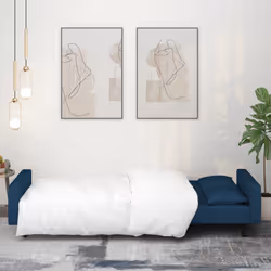 VidaXL 375815 canapé Bleu