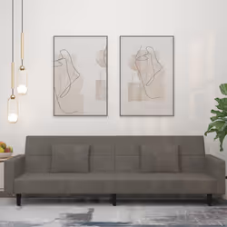 VidaXL 375817 canapé Gris
