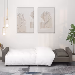 VidaXL 375817 canapé Gris