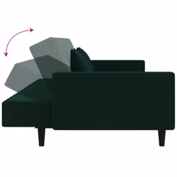 VidaXL 375818 canapé Vert - Vue supplémentaire 7
