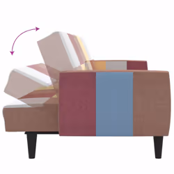 VidaXL 375825 canapé Multicolore - Vue supplémentaire 8