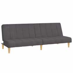 VidaXL 375827, Gris, mousse, Plastique, Polyester, Bois, 2000 mm, 1000 mm, 320 mm