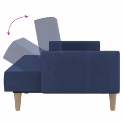 VidaXL 375856 canapé Bleu - Vue supplémentaire 7