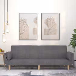 VidaXL 375865 canapé Gris