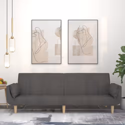 VidaXL 375866 canapé Gris