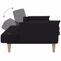 VidaXL 375867 canapé Noir - Vue supplémentaire 8