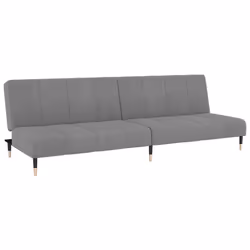 VidaXL 375874, Gris, mousse, Métal, Polyester, Bois, 2000 mm, 1000 mm, 320 mm