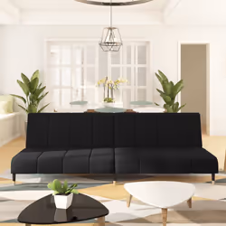 VidaXL 375880 canapé Noir