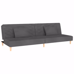 VidaXL 375888, Gris, mousse, Plastique, Polyester, Bois, 2000 mm, 1000 mm, 320 mm