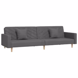 VidaXL 375900, Gris, mousse, Plastique, Polyester, Bois, 2200 mm, 1000 mm, 520 mm