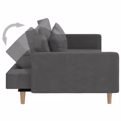 VidaXL 375900 canapé Gris - Vue supplémentaire 7