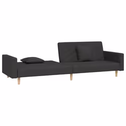 VidaXL 375901 canapé Noir - Vue supplémentaire 4