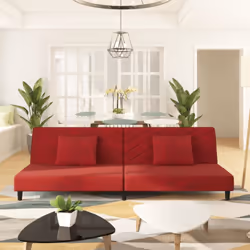 Ce canapé-lit est une solution parfaite pour accueillir des invités pour la nuit tout en offrant un espace confortable pour s ...