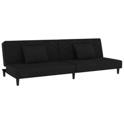 VidaXL 375915 canapé Noir