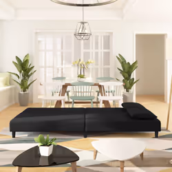 VidaXL 375915 canapé Noir