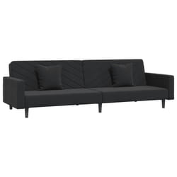 VidaXL 375923 canapé Noir