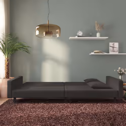 VidaXL 375923 canapé Noir