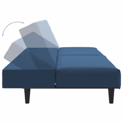 VidaXL 375925 canapé Bleu - Vue supplémentaire 7