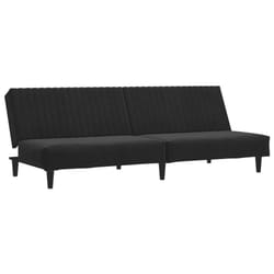 VidaXL 375932 canapé Noir