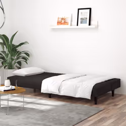 VidaXL 375932 canapé Noir