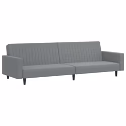 VidaXL 375937, Gris, mousse, Plastique, Polyester, Bois, 2200 mm, 1000 mm, 520 mm