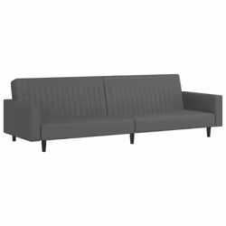 VidaXL 375938, Gris, mousse, Plastique, Polyester, Bois, 2200 mm, 1000 mm, 520 mm