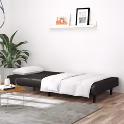 VidaXL 375947 canapé Noir