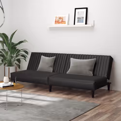 VidaXL 375951 canapé Noir