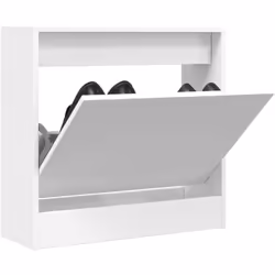 Cette armoire à chaussures est un excellent choix pour ranger vos chaussures de manière organisée, notamment dans les espaces ...